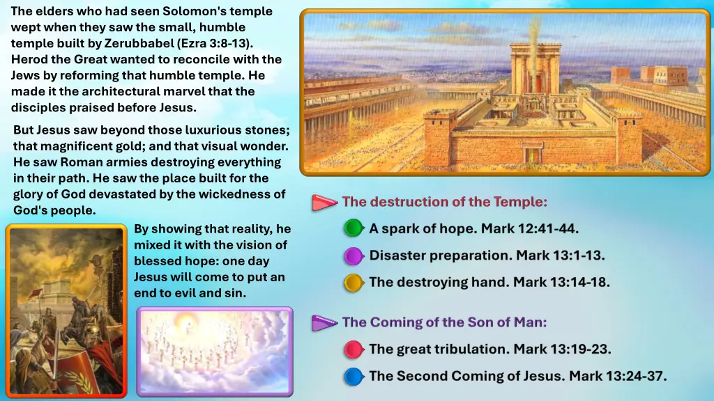 the elders who had seen solomon s temple wept