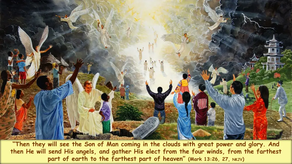 then they will see the son of man coming