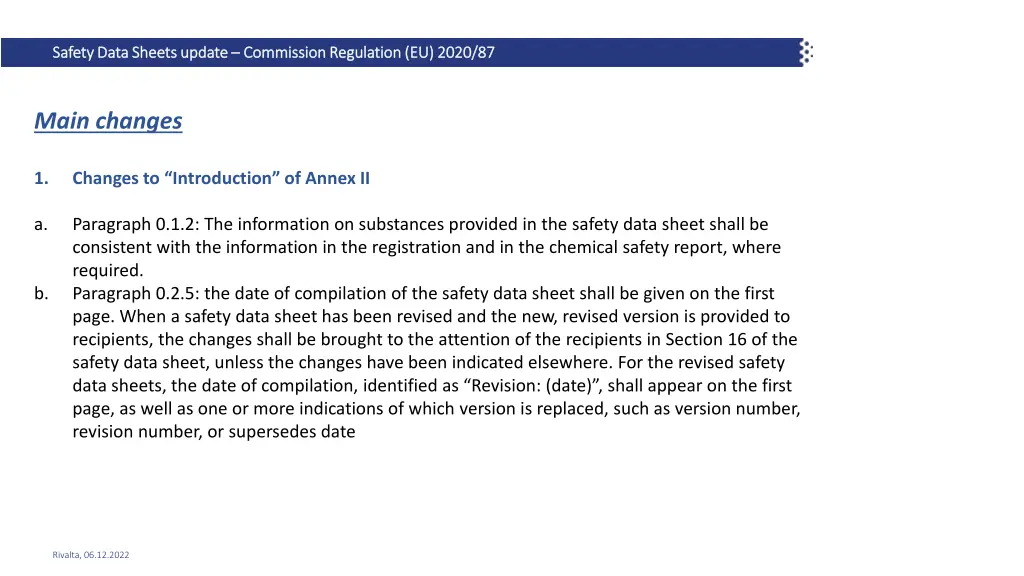 safety data sheets update safety data sheets 1