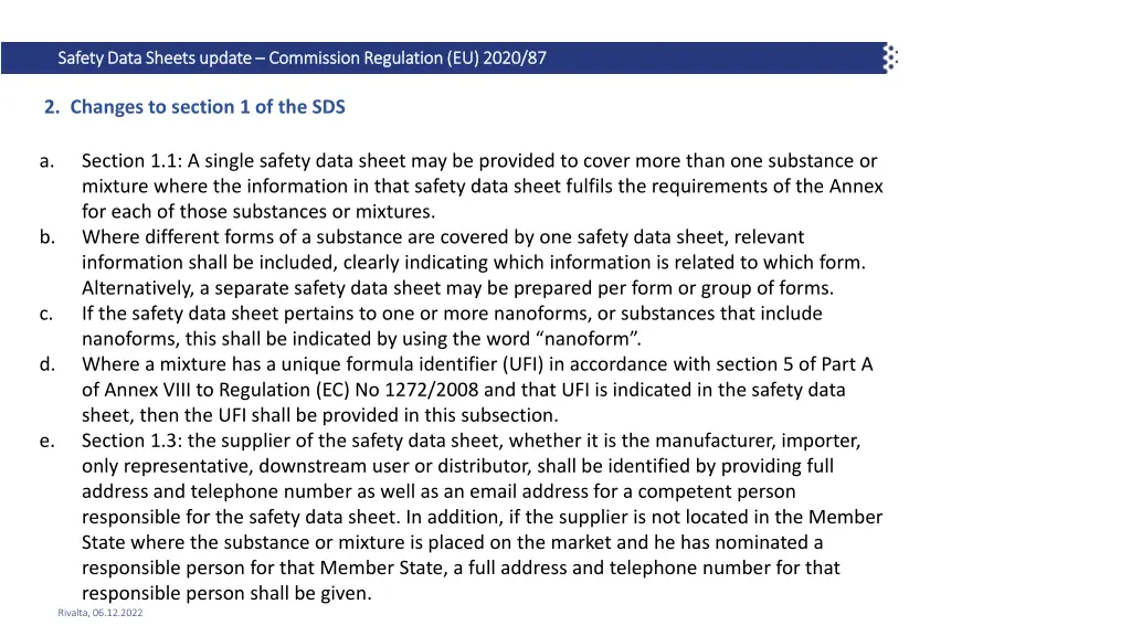 safety data sheets update safety data sheets 2