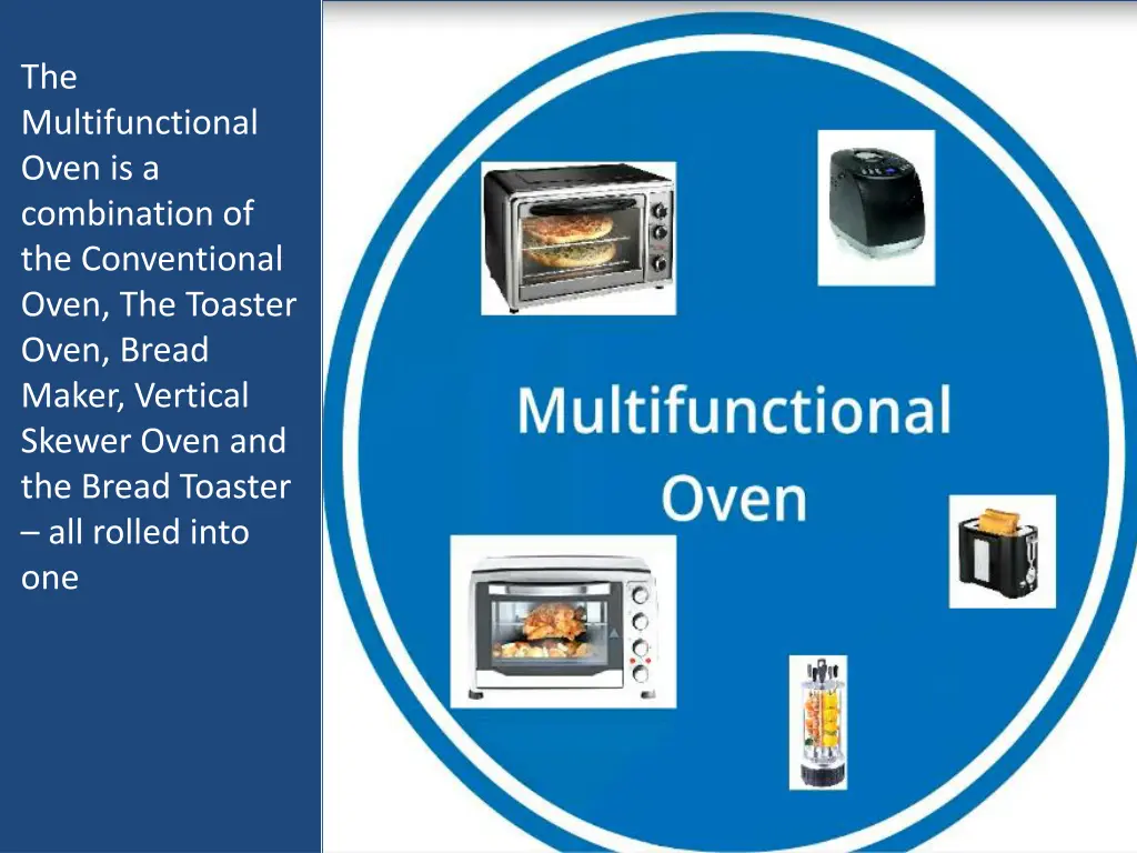 the multifunctional oven is a combination