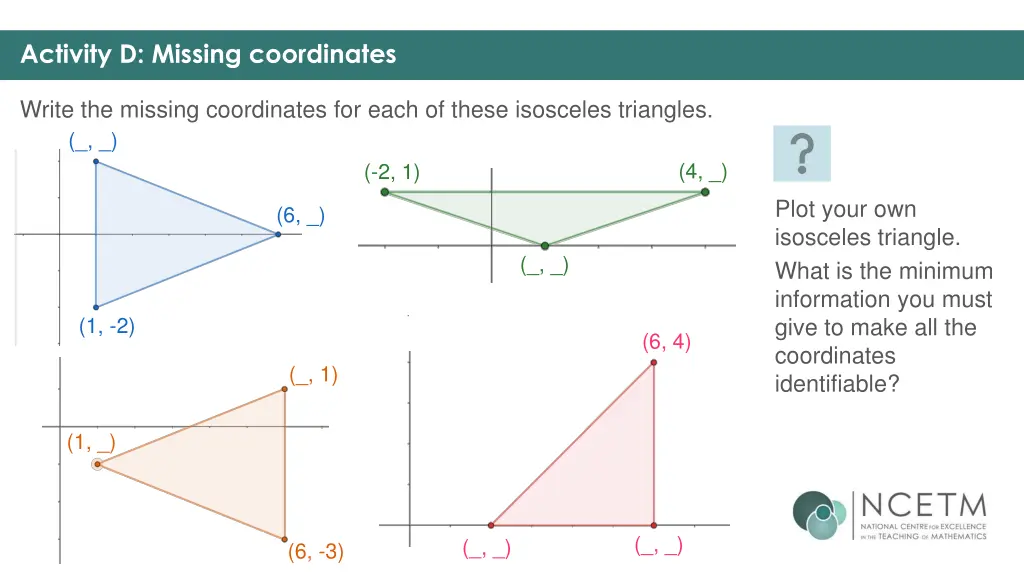 activity d missing coordinates