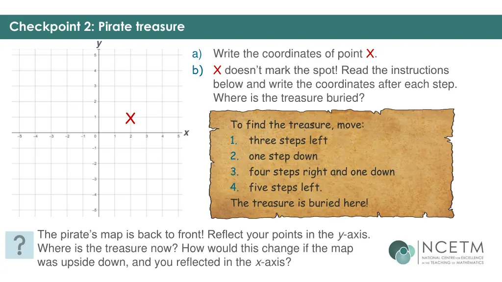 checkpoint 2 pirate treasure y