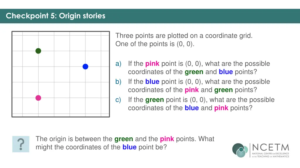 checkpoint 5 origin stories