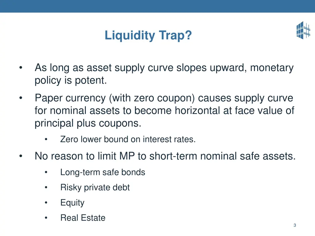 liquidity trap