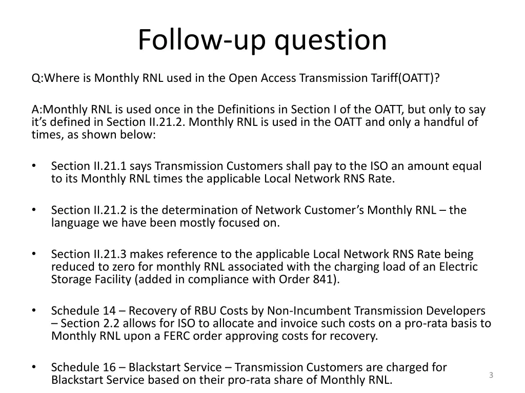 follow up question 1