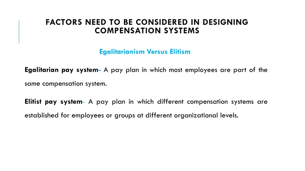 factors need to be considered in designing 3