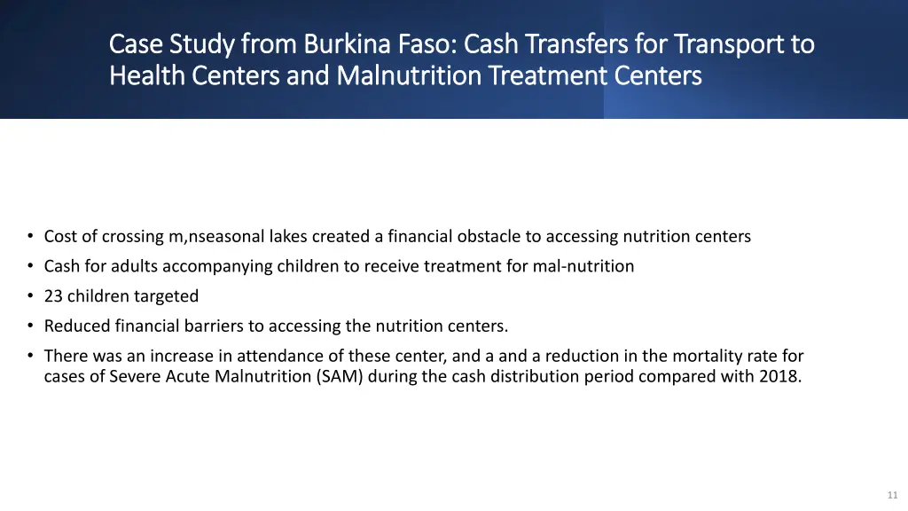 case study from burkina faso cash transfers