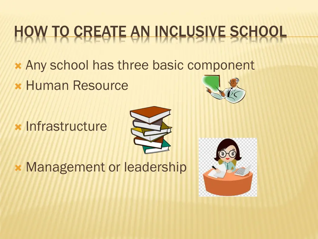 how to create an inclusive school