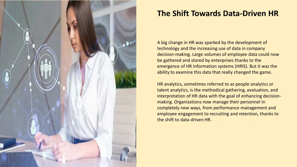 the shift towards data driven hr