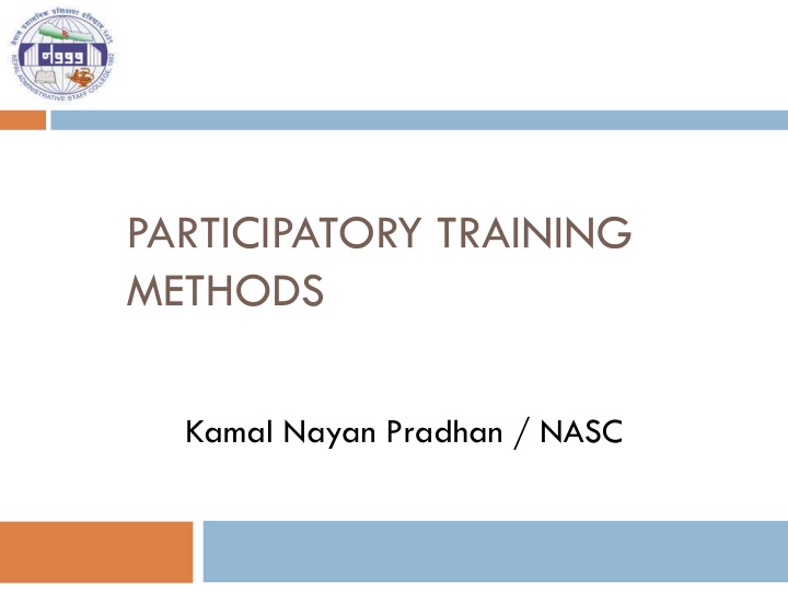 participatory training methods