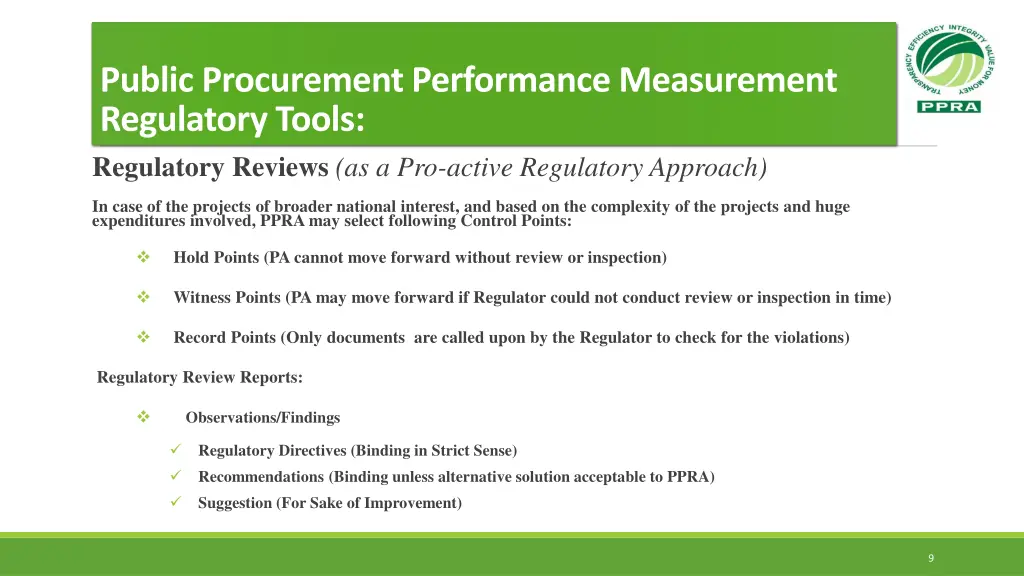 public procurement performance measurement 1