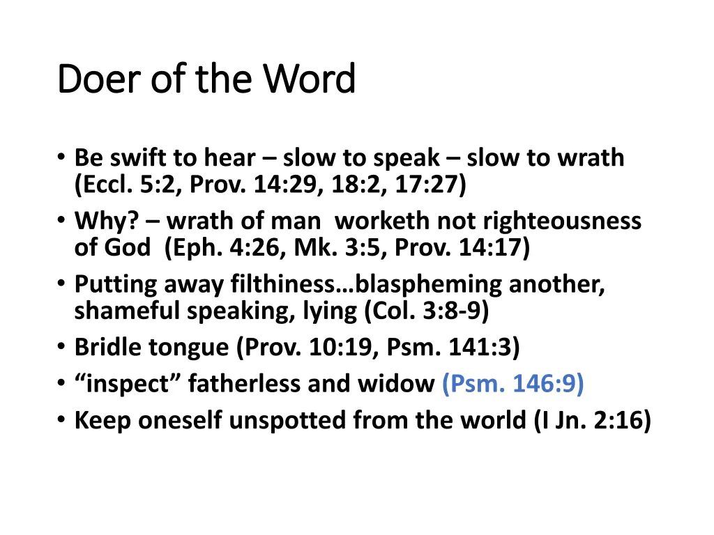 doer of the word doer of the word 7