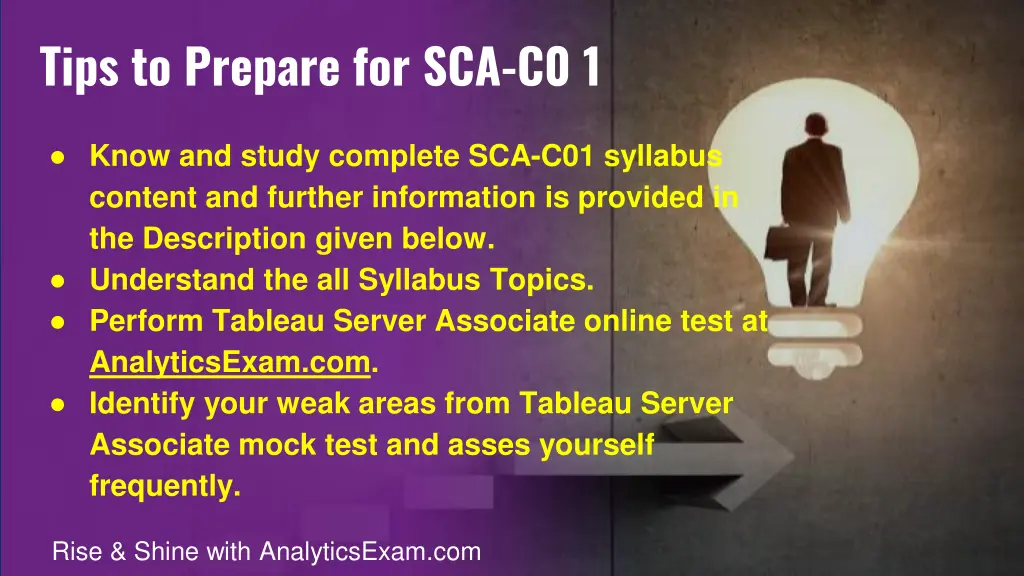 tips to prepare for sca c0 1