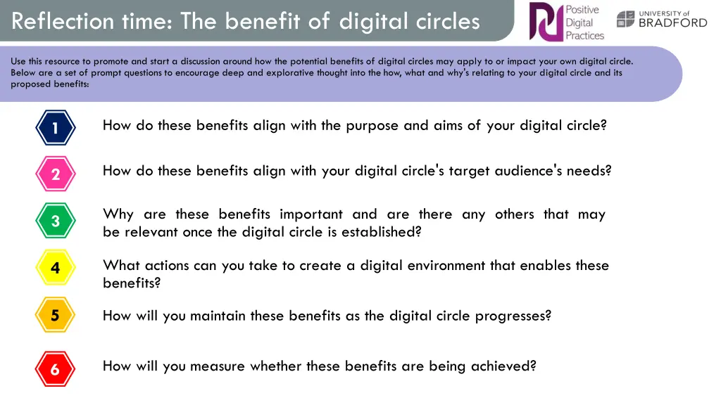 reflection time the benefit of digital circles 2