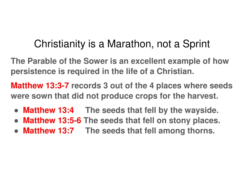 christianity is a marathon not a sprint 2