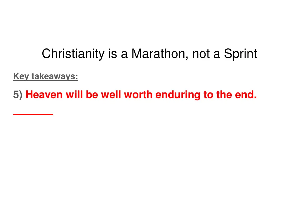 christianity is a marathon not a sprint 9