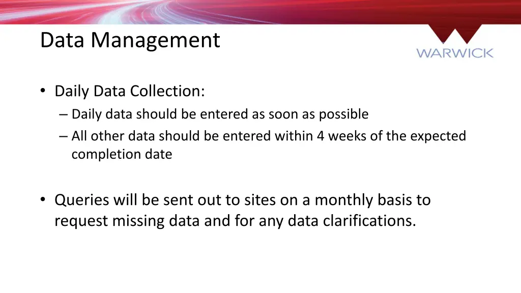 data management