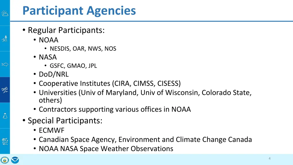 participant agencies