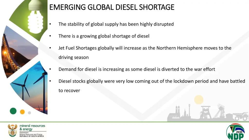 emerging global diesel shortage emerging global