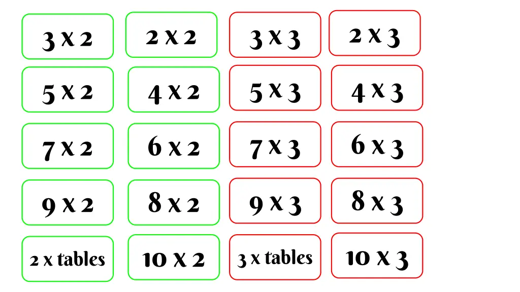 2 x 3