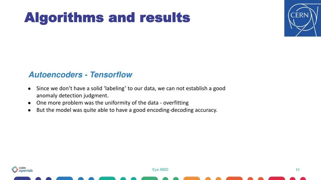 algorithms and results algorithms and results 2