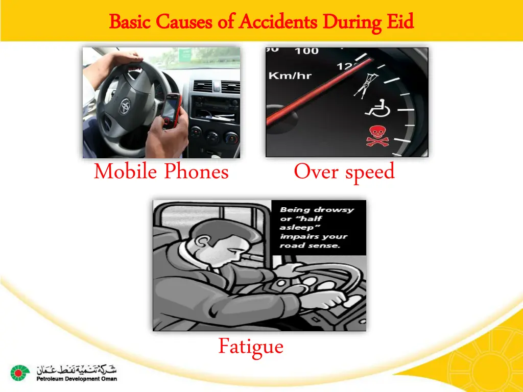 basic causes of accidents during eid basic causes