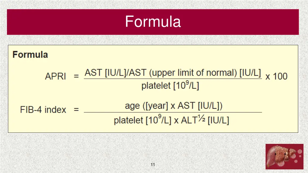 formula