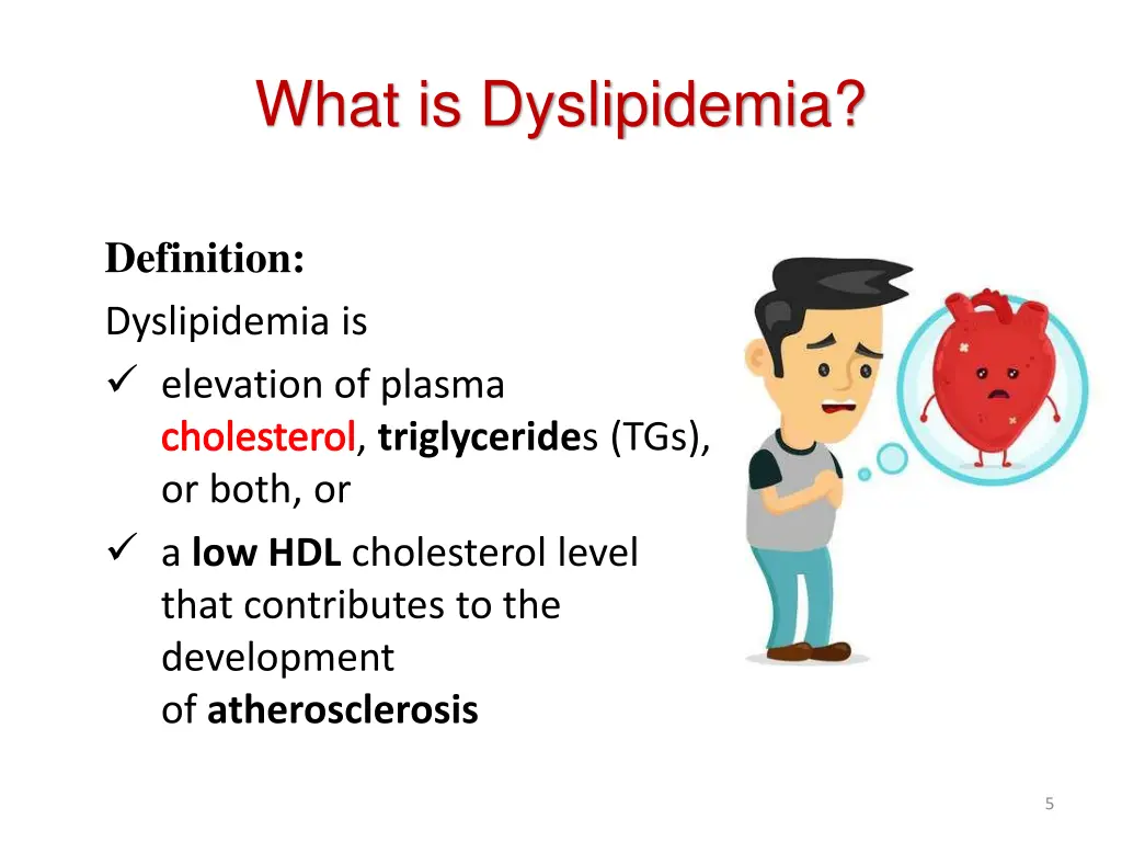 what is dyslipidemia