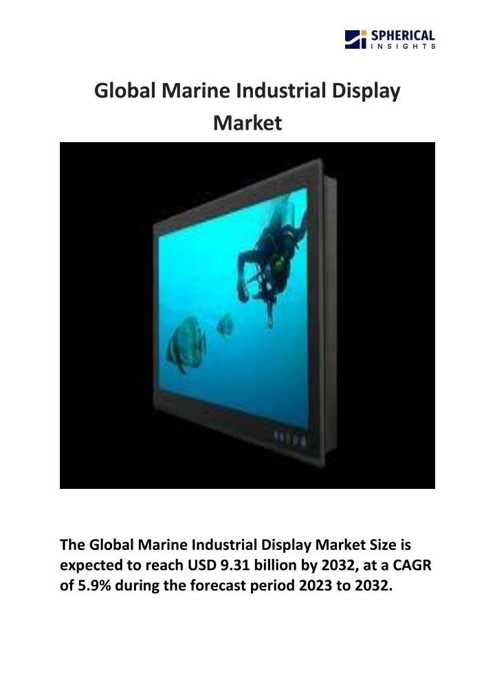 global marine industrial display market