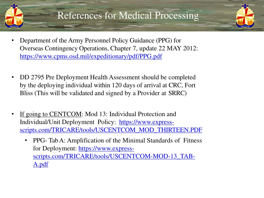 references for medical processing