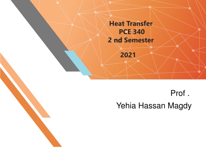 heat transfer pce 340 2 nd semester