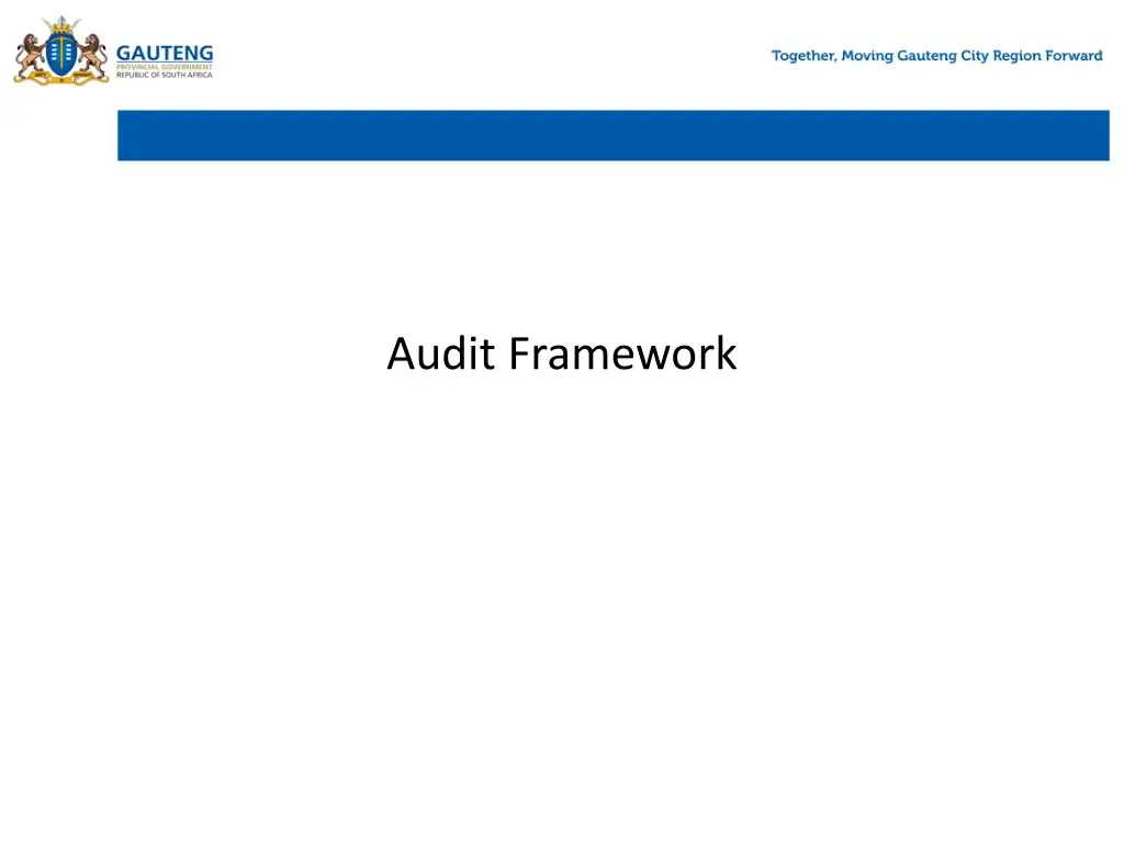 audit framework