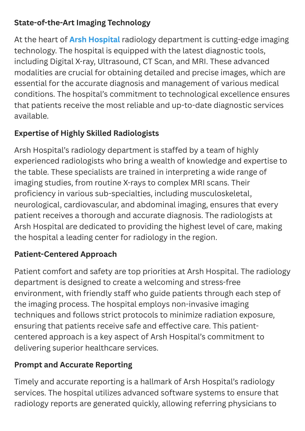 state of the art imaging technology