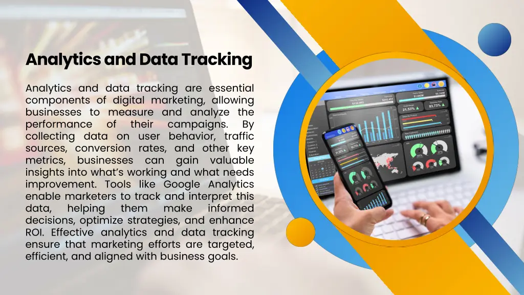 analytics and data tracking