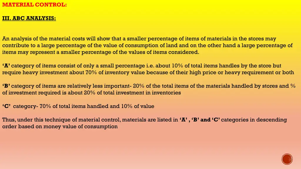 material control 3