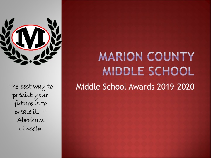 marion county middle school middle school awards