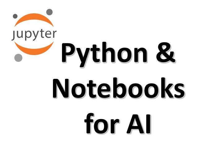 python notebooks for ai