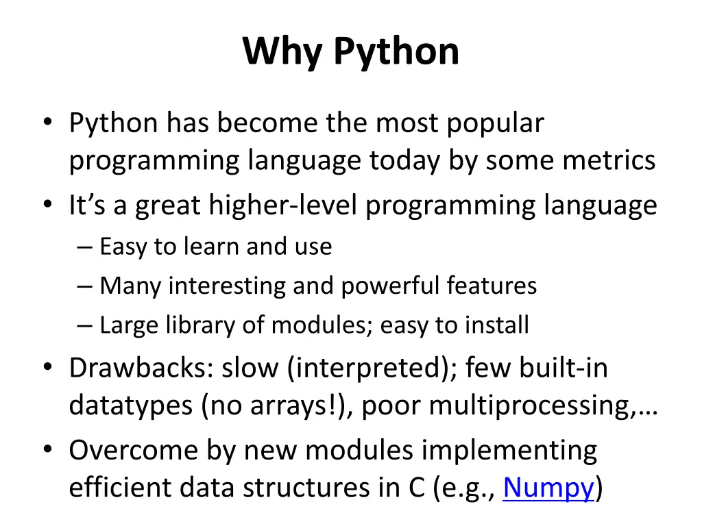 why python