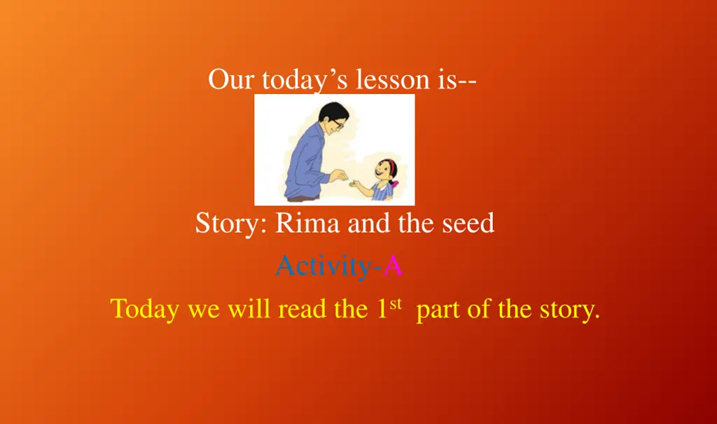 our today s lesson is