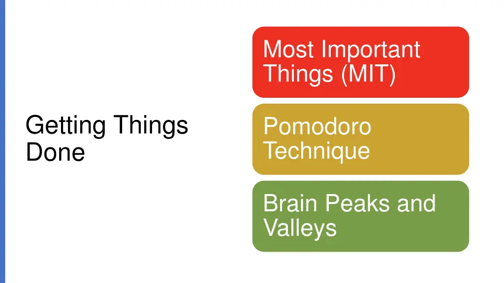 most important things mit