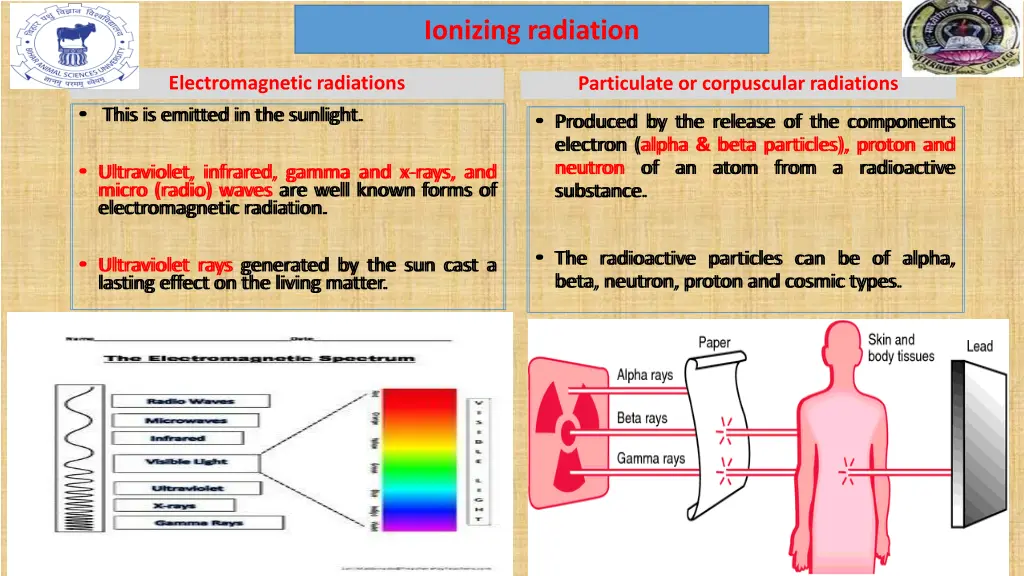 ionizing radiation 1