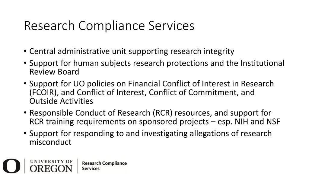 research compliance services 1