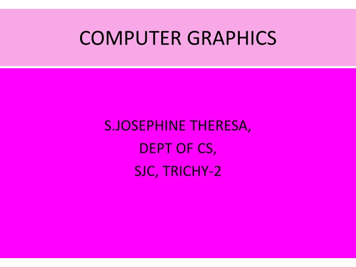 computer graphics