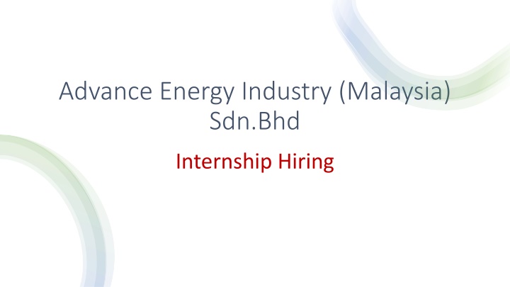 advance energy industry malaysia sdn bhd