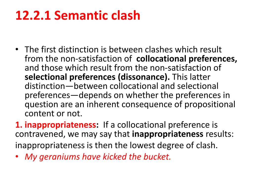 12 2 1 semantic clash