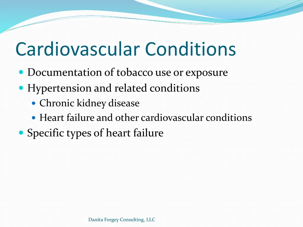 cardiovascular conditions