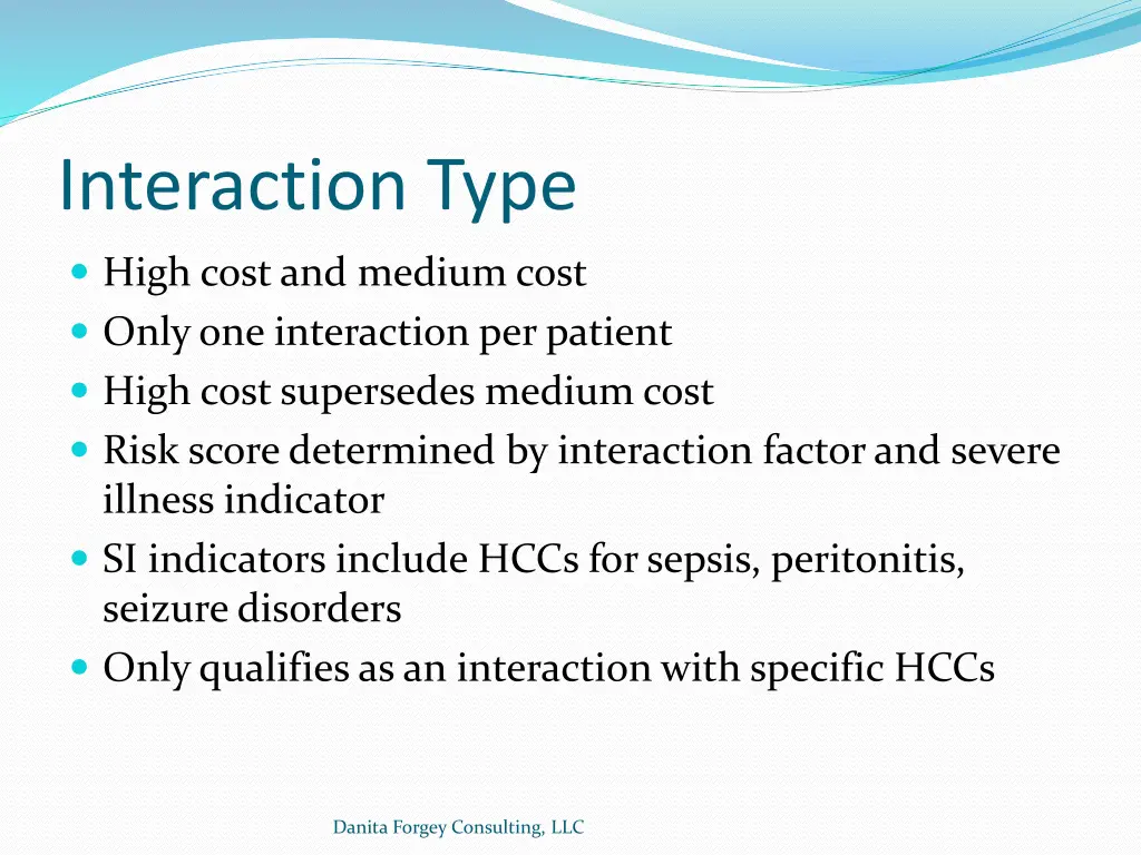 interaction type