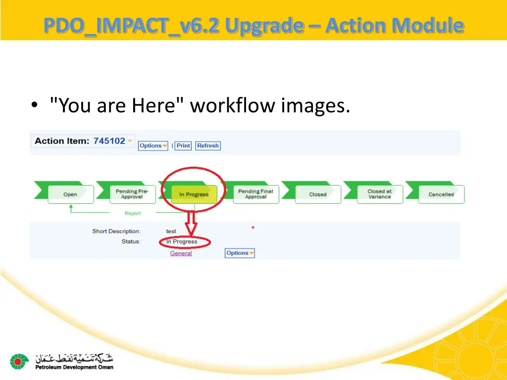 pdo impact v6 2 upgrade action module