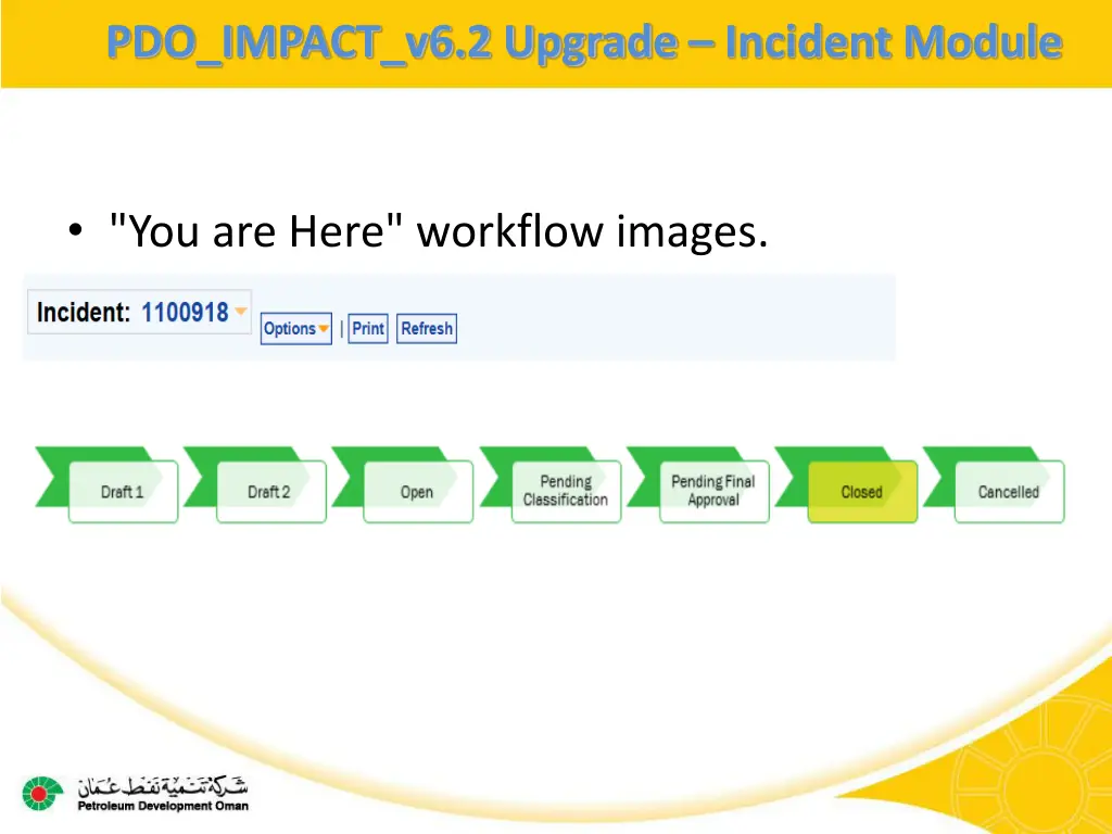 pdo impact v6 2 upgrade incident module